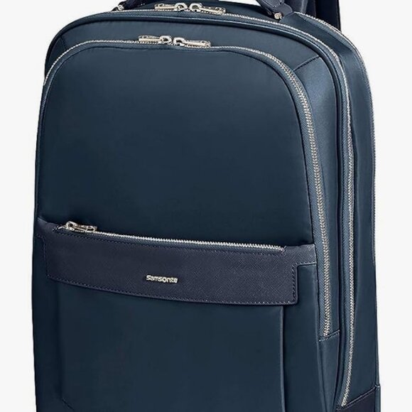Samsonite Women's 15.6" Midnight Blue Backpack - Picture 1 of 8